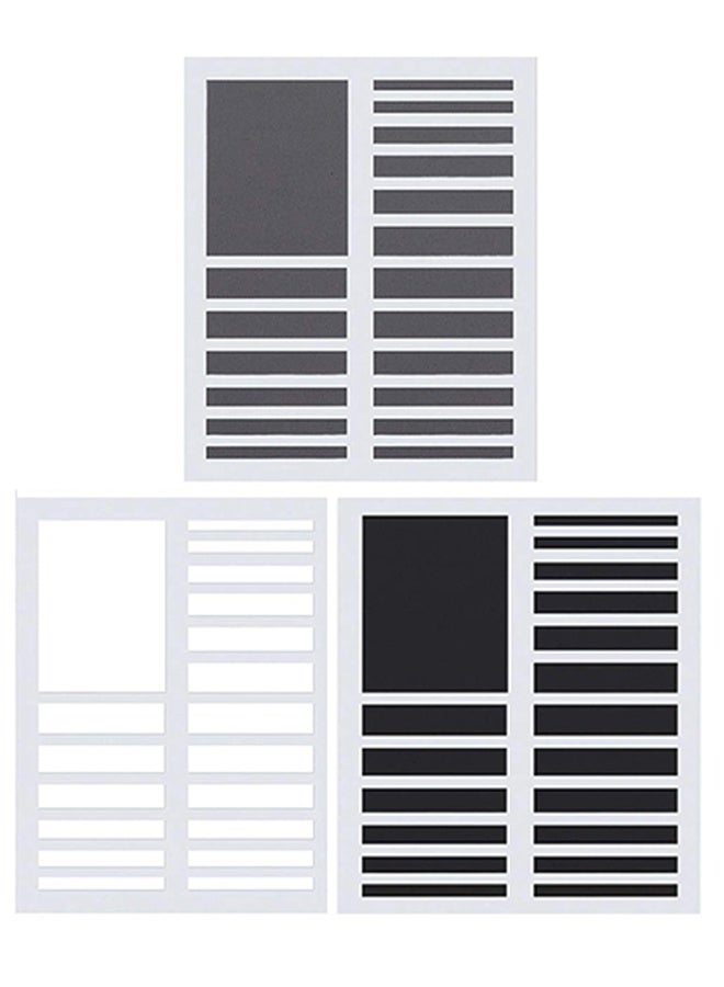Invisible Ring Size Adjuster 3 Sheets for Loose Rings, Ring Sizer for Fixing Wide Rings, Jewelry Ring Guard Ring Smaller Spacer Loose Ring Tightener Ring Multi-Size Ring Sizer  - Image 1