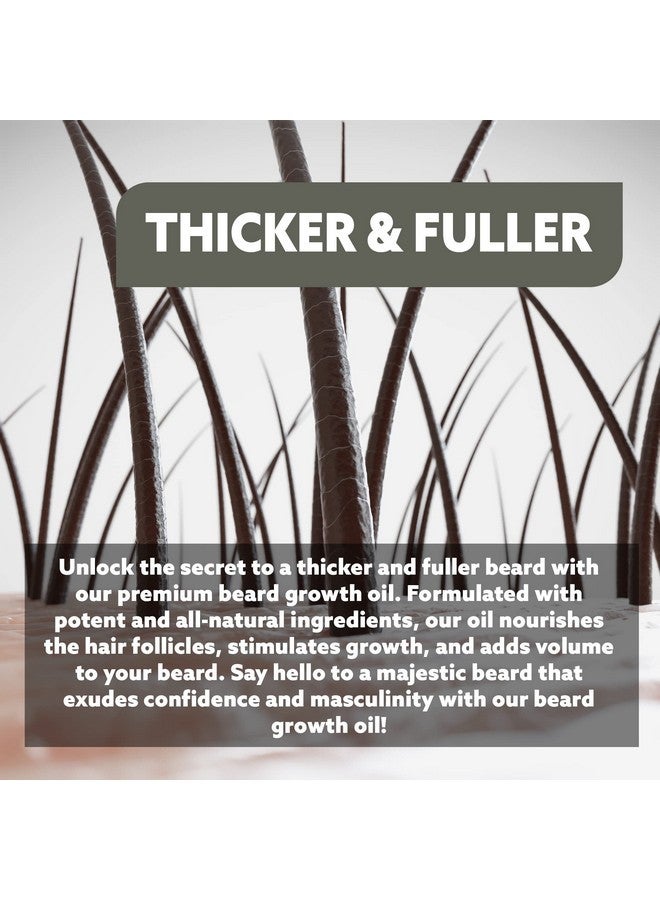 Crafted Beards Beard Growth Kit - Beard Growth Roller - Beard Growth Oil - Beard Roller - Beard Grower - 30 day supply - Image 4