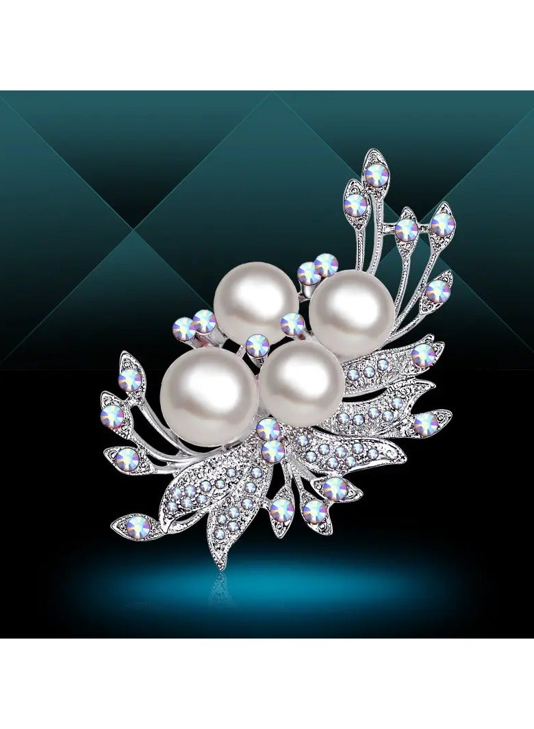 Goolsky 1pc Girl's Trendy Flower Brooch, Fairy Corsage Pin Coat Accessories, Ideal choice for Gifts - Image 1