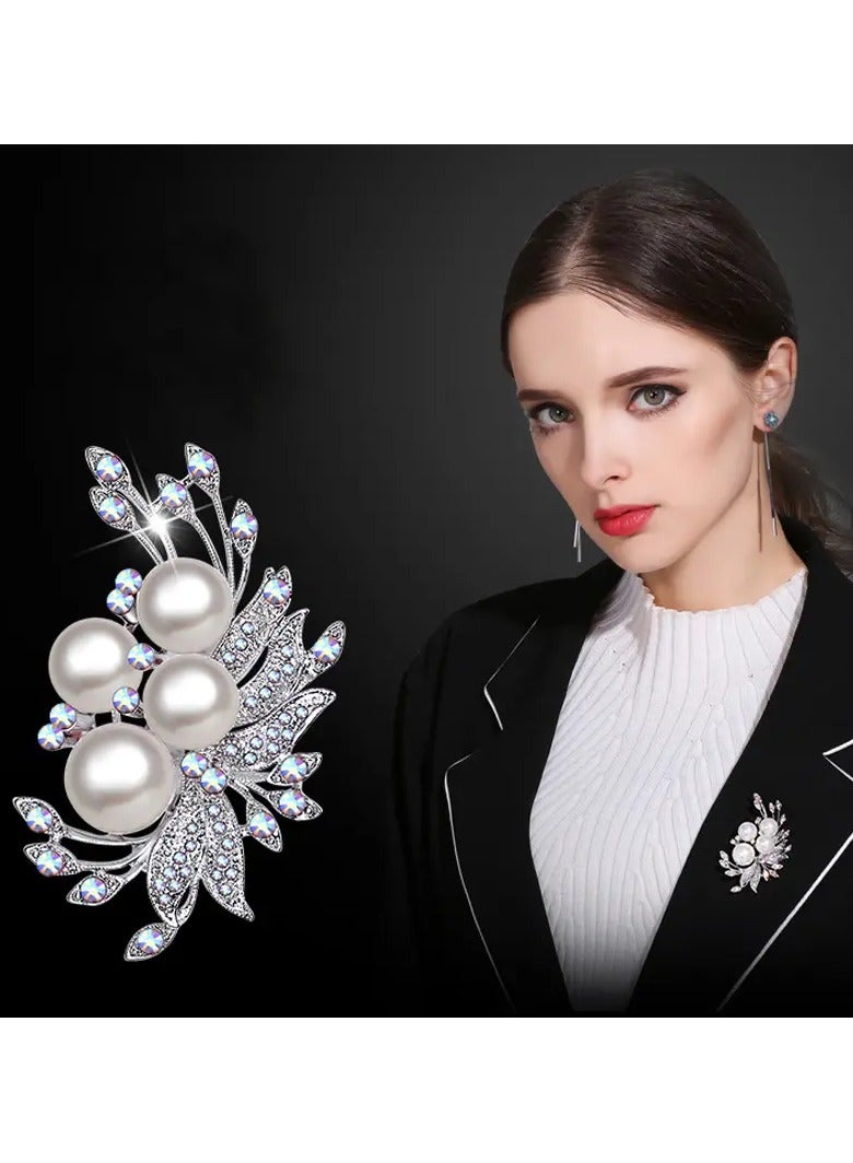 Goolsky 1pc Girl's Trendy Flower Brooch, Fairy Corsage Pin Coat Accessories, Ideal choice for Gifts - Image 2