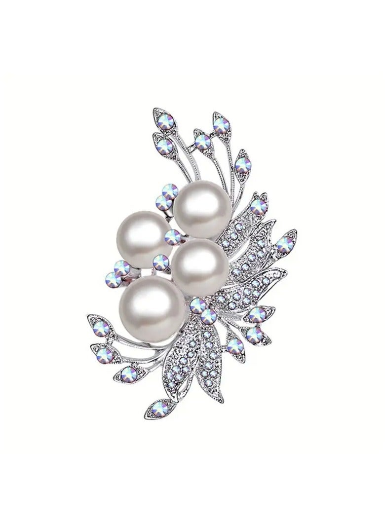 Goolsky 1pc Girl's Trendy Flower Brooch, Fairy Corsage Pin Coat Accessories, Ideal choice for Gifts - Image 3