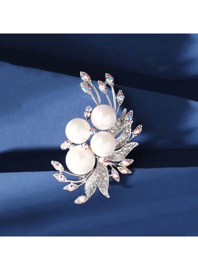 Goolsky 1pc Girl's Trendy Flower Brooch, Fairy Corsage Pin Coat Accessories, Ideal choice for Gifts - Image 4