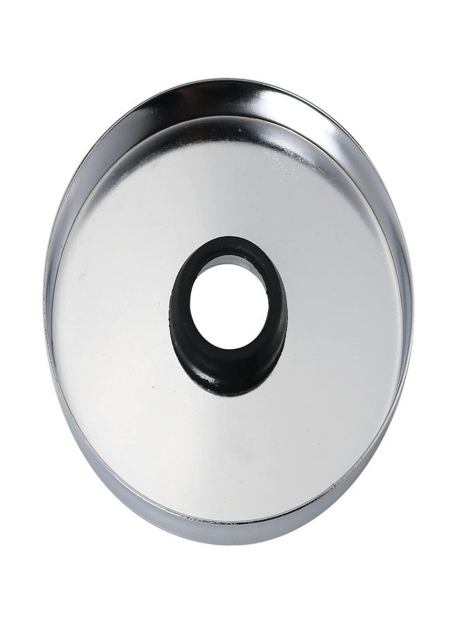 DGBRSM 4'' Oversized Shower Arm Flange Universal Replacement Escutcheon Cover Plate Extra Large Round Escutcheon Cover Plate for Shower Head Arm, Chrome - Image 3