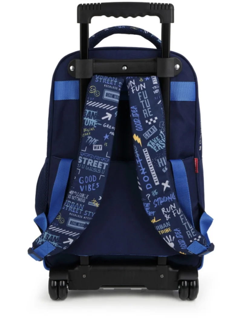 GABOL Gabol Skull Kids Trolley Backpack Children's Nursery School Bag for Preschool Boys Girls