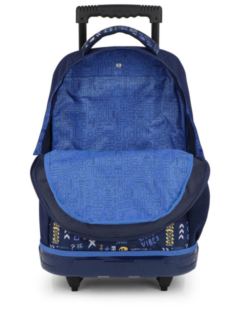 GABOL Gabol Skull Kids Trolley Backpack Children's Nursery School Bag for Preschool Boys Girls  - Image 4