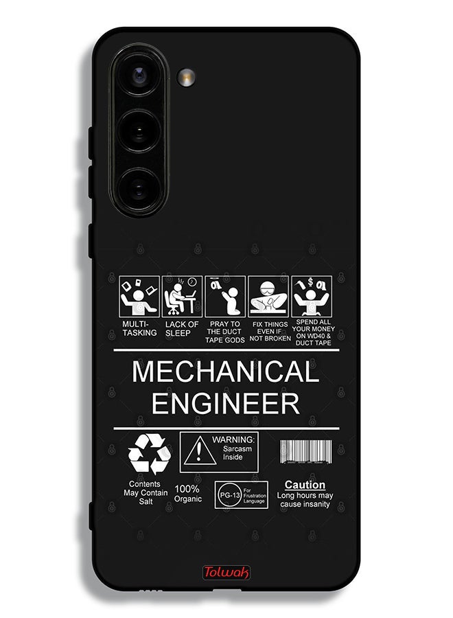 Tolwak Samsung Galaxy S23 5G Protective Case Cover Mechanical Engineer Sticker  - Image 3