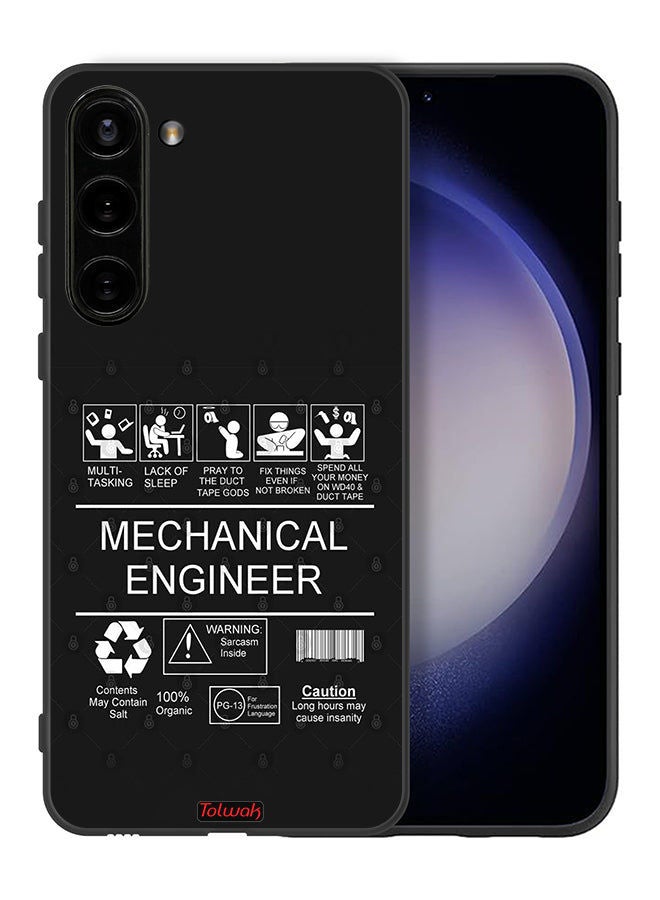 Tolwak Samsung Galaxy S23 5G Protective Case Cover Mechanical Engineer Sticker  - Image 2