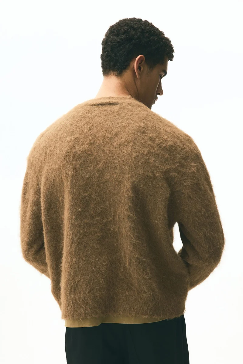 H&M Loose Fit Fuzzy cardigan