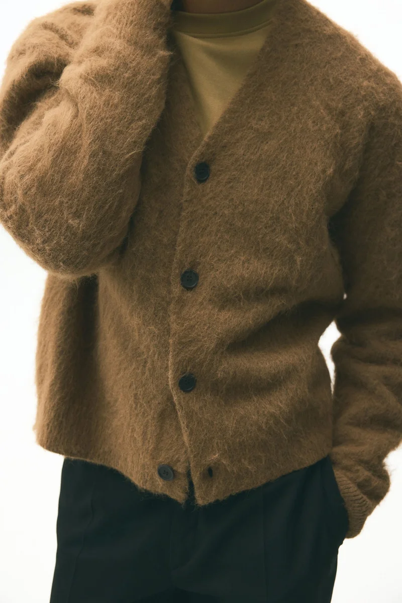 H&M Loose Fit Fuzzy cardigan