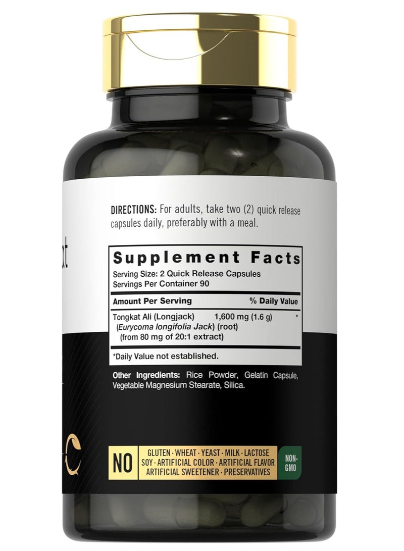 كارتيل تونجكات علي | 180 كبسولة سريعة الفك | 1600 مجم - Image 2