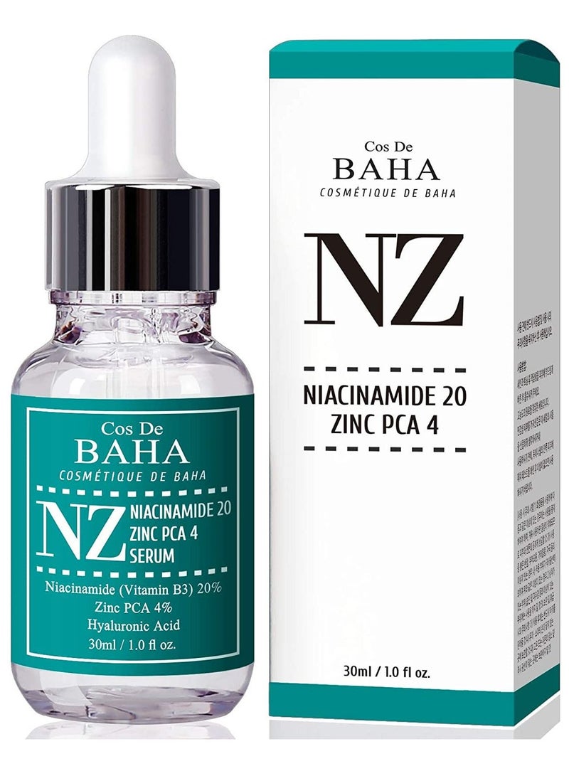 Cos De BAHA Niacinamide 20% and Zinc PCA 4% Serum for Face 