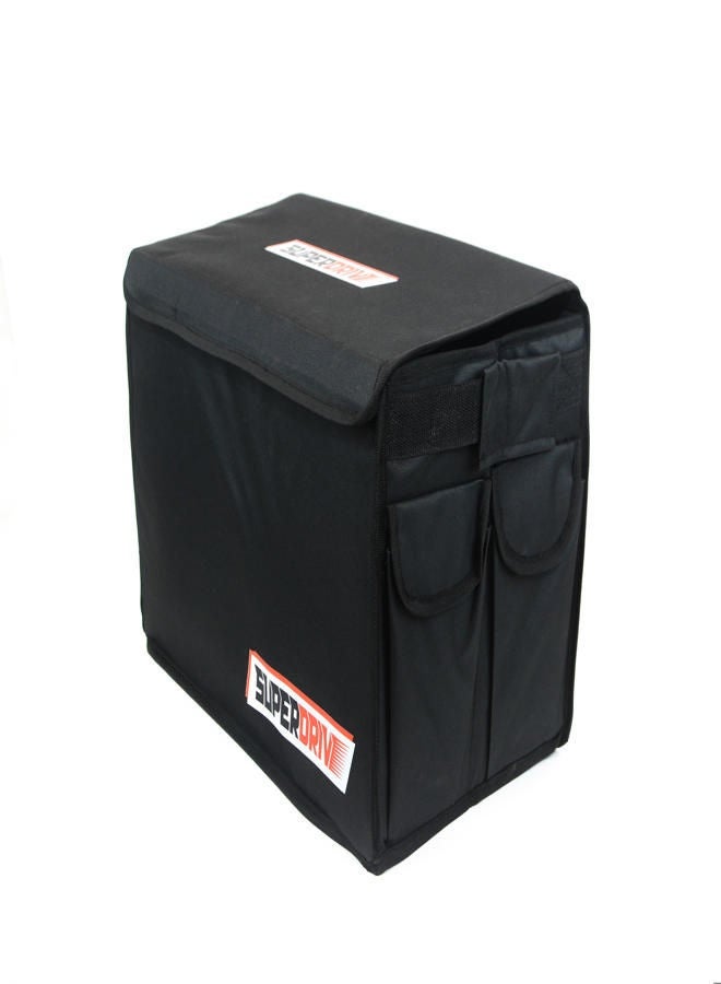 SUPERDRIVE Super drive Car Trunk Organizer Holder, Auto Cargo storage Box, Container Boot Case , Adjustable Pockets, Collapsible Multi-Compartment, Non-Slip Bottom, Waterproof - TO - Image 2