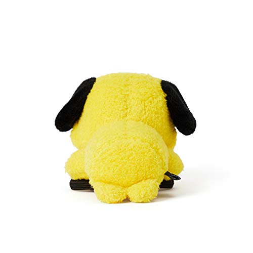 BT21 شخصية تشيمي من BT21 دمية محشوة مرنة لرباط الشعر إكسسوارات للفتيات، صفراء - Image 3