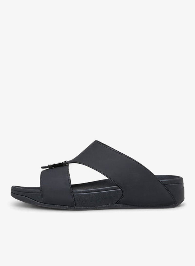 Le Confort Men Metal Accent Slip-On Comfort Sandals - Image 3