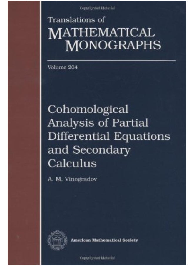 null - Cohomological Analysis of Partial Differential Equations and Secondary Calculus - Image 1