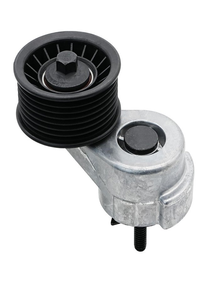 LEVANLIGHT مجموعة شداد سير LEVANLIGHT مع بكرة متوافقة مع سيارات دودج رام 1500 و2500 موديلات 1994-2003، ودورانجو موديلات 1998-2003، وداكوتا موديلات 1992-2003، وجيب جراند شيروكي موديلات 1993-1998، بديل للأرقام التالية: 53010158AB، 53006497، 38116 - Image 1
