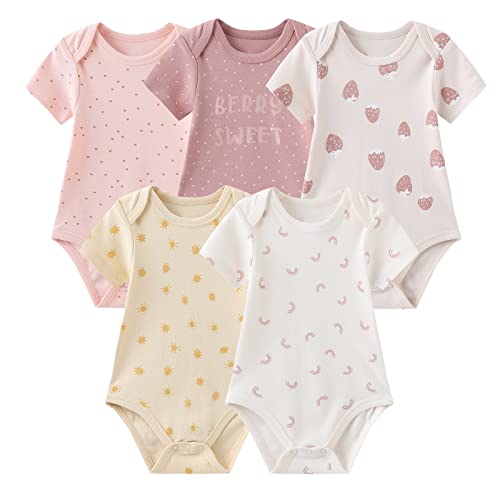 Ruliby New Born Clothes Cotton Layette Gift Outfit Set Baby Girl Clothing and Accessories 0-3 Months - Image 4