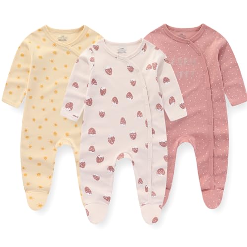 Ruliby New Born Clothes Cotton Layette Gift Outfit Set Baby Girl Clothing and Accessories 0-3 Months - Image 3