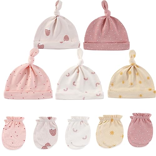 Ruliby New Born Clothes Cotton Layette Gift Outfit Set Baby Girl Clothing and Accessories 0-3 Months - Image 5