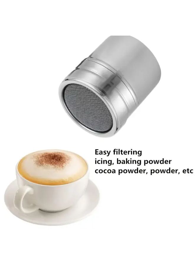 Stainless Steel Milk Frothing Pitcher Set 350ml With Espresso Cup Latte Art Pen - Image 5