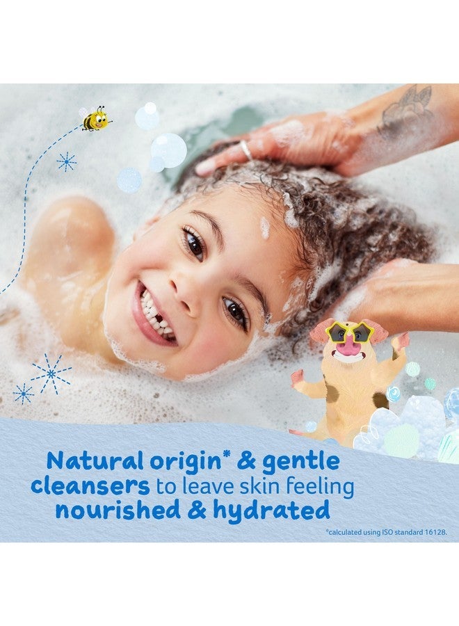 تشايلدز فارم، حمام فقاعات للأطفال للبشرة الجافة والحساسة، توت العليق العضوي، ينظف بلطف ويلطف، نباتي، خالٍ من القسوة، 8.4 أونصة سائلة - Image 2