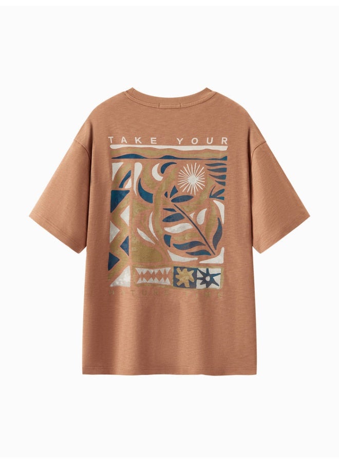 سيمير تيشيرت بطبعات أمامية وخلفية للرجال - Image 2