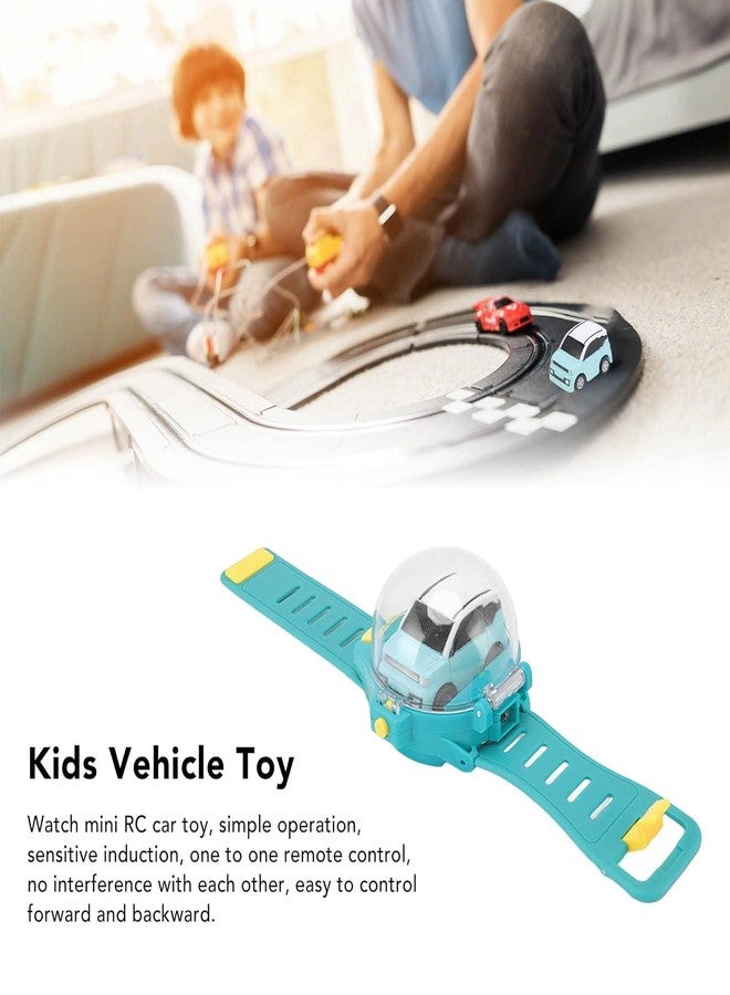 Brand Conquer Mini Remote Control Car Watch Toys, Easy Control Safe 98.4ft Remote Control Distance Cute Wrist Racing Car Watch Silicone Strap with Dust Cover for Outdoor - Image 3