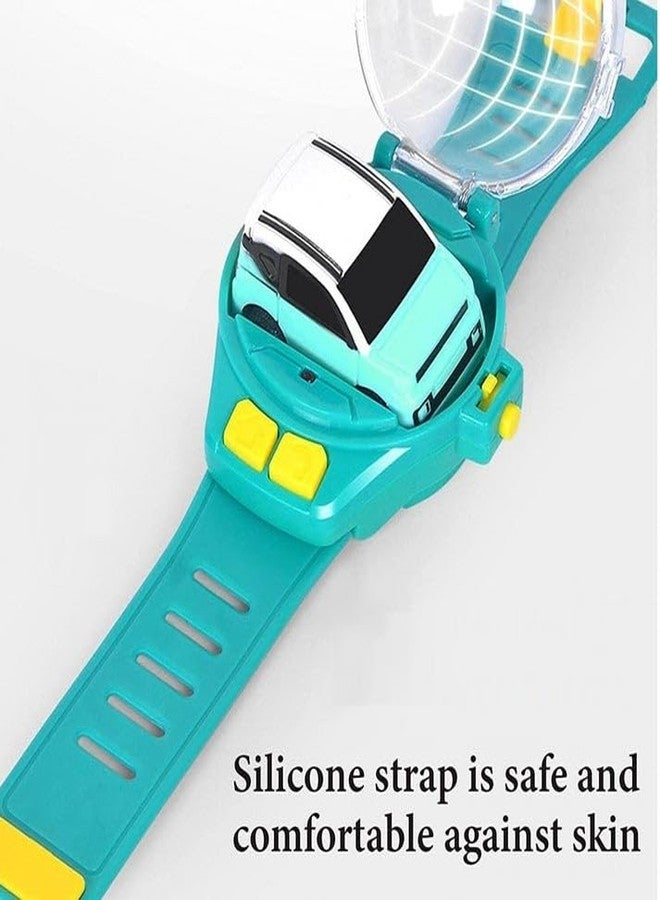 Brand Conquer Mini Remote Control Car Watch Toys, Easy Control Safe 98.4ft Remote Control Distance Cute Wrist Racing Car Watch Silicone Strap with Dust Cover for Outdoor - Image 2