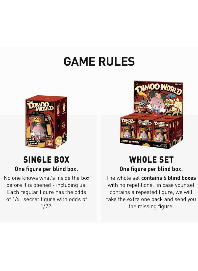 POP MART Dimoo World Ã— Disney Series-Storage Bag Blind Box By Pop Mart (1 Random) - Image 5