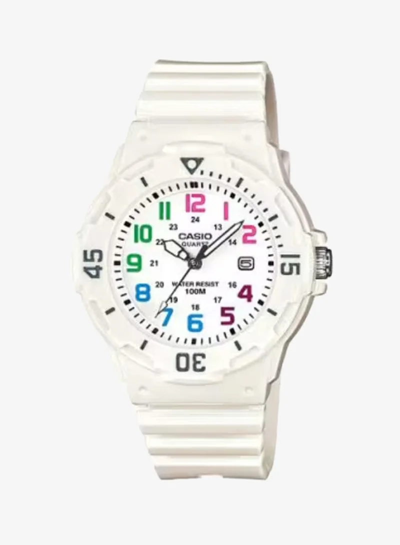 CASIO Women's Resin Analog Watch LRW-200H-7BVDF - 34.2 mm