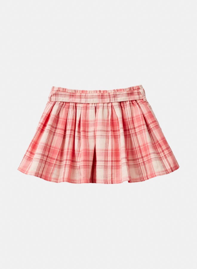 Benetton Tartan Mini Skirt  - Image 2