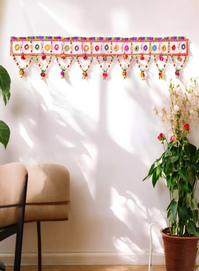 DK trades® Best Handmade Entrance Main Door Hanging Toran Art Bandarwal for House, Diwali Decoration| Hangings for Decoration for Mandir - Image 5