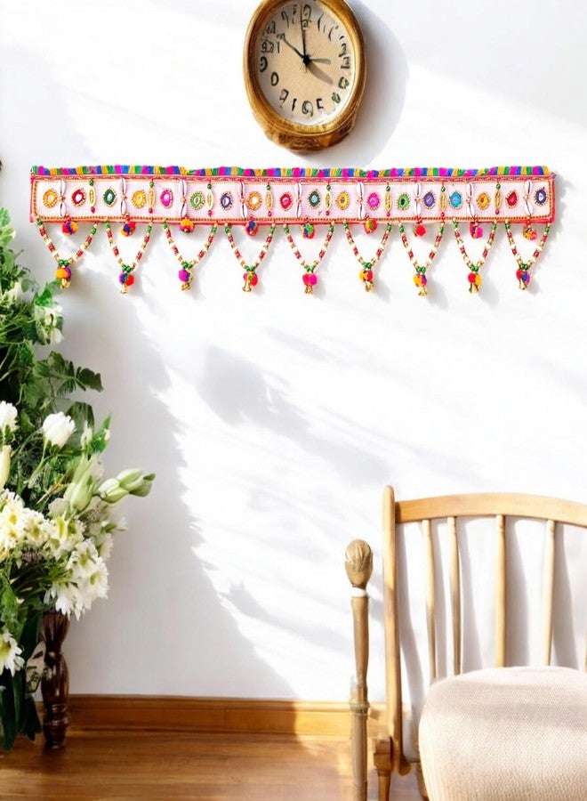 DK trades® Best Handmade Entrance Main Door Hanging Toran Art Bandarwal for House, Diwali Decoration| Hangings for Decoration for Mandir - Image 1