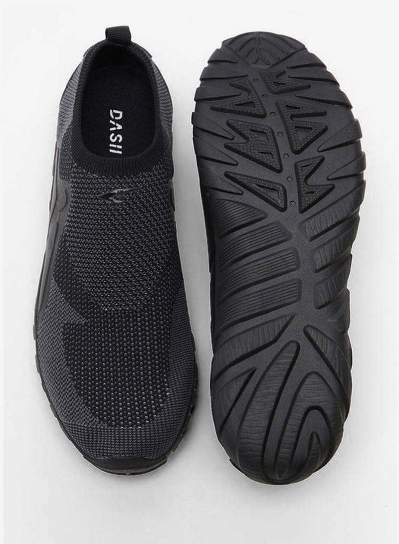 Dash Men Textured Slip On Sports Shoes - Image 5