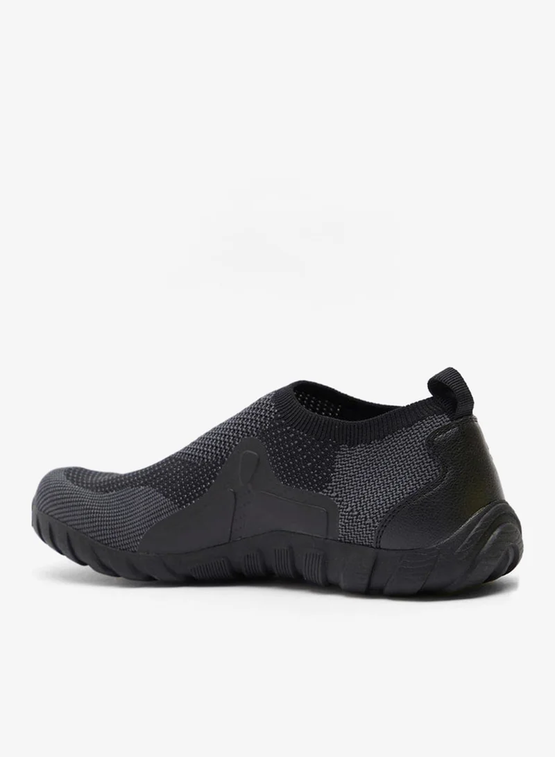 Dash Men Textured Slip On Sports Shoes