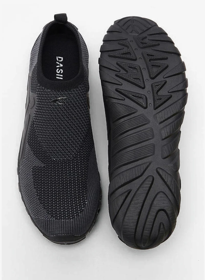 Dash Men Textured Slip On Sports Shoes