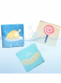 Y&D Baby Gifts Toys, Soft Cards with Cloth Storage Bag for Infants Newborn, Toddlers and Kids Learning High Contrast at Home, on Airplanes, Cars or Travel Colourful (Pack of 20 Pieces)  - Image 4
