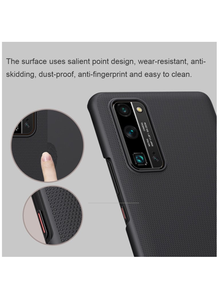Nillkin Super Frosted Shield cover case for Huawei Honor 30 Pro - Black - Image 4