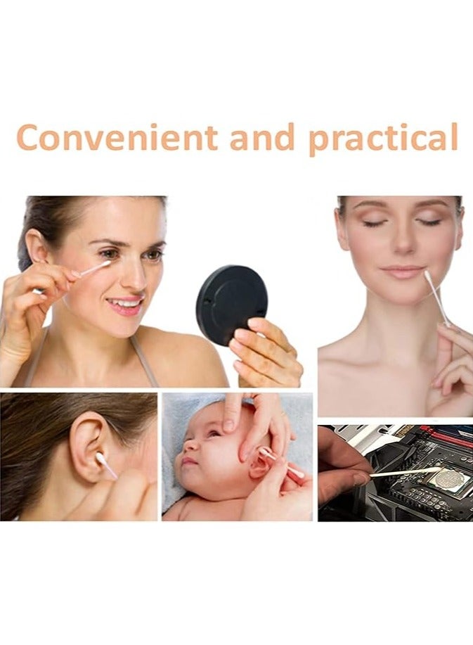 اعواد تنظيف قطن من خشب الخيرزان من مواد عالية الجودة ومستوردة الحجم الكبير - Image 1