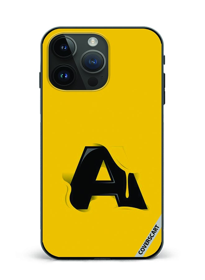 COVERSCART Protective Case Cover For Apple iPhone 15 Pro Max Letter A Design Multicolour - Image 1