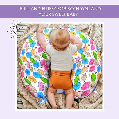 VParents Baby Breast Feeding Pillow, Nursing Pillow, Maternity Feeding Pillow for Mother and New Born Baby (Chunky) - Image 2
