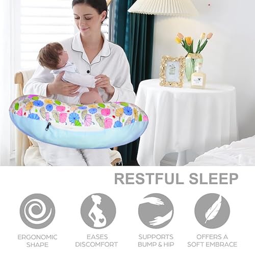 VParents Baby Breast Feeding Pillow, Nursing Pillow, Maternity Feeding Pillow for Mother and New Born Baby (Chunky) - Image 4