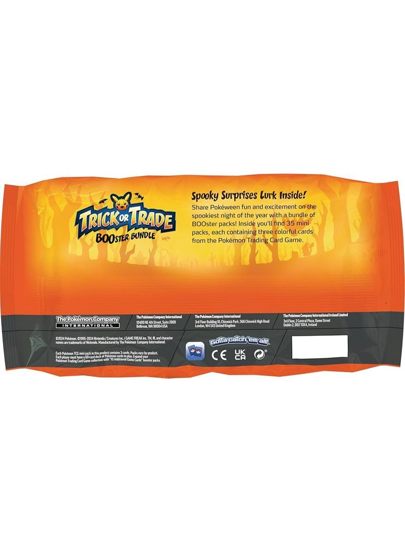 Pokémon TCG – Trick or Trade Booster Bundle – 35 Mini Packs – 105 Cards – Halloween Edition - Image 2