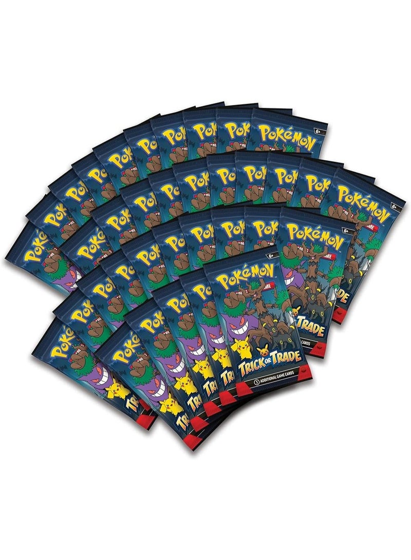 Pokémon TCG – Trick or Trade Booster Bundle – 35 Mini Packs – 105 Cards – Halloween Edition - Image 1