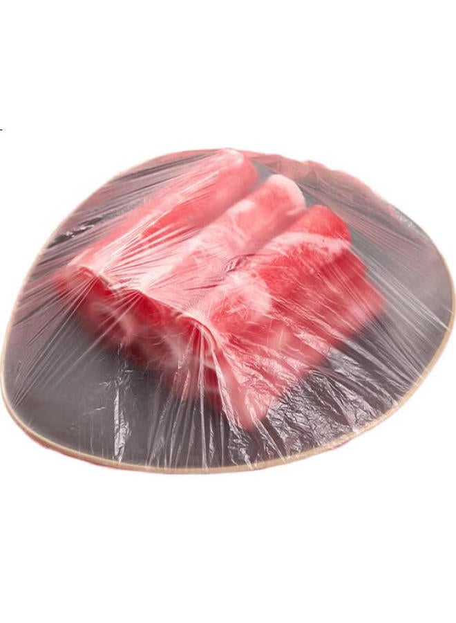 Suncojia Disposable Food Grade Cling Film Covers 100Pcs - Fresh-Keeping Bag Covers For Bowls And Plates - Image 2