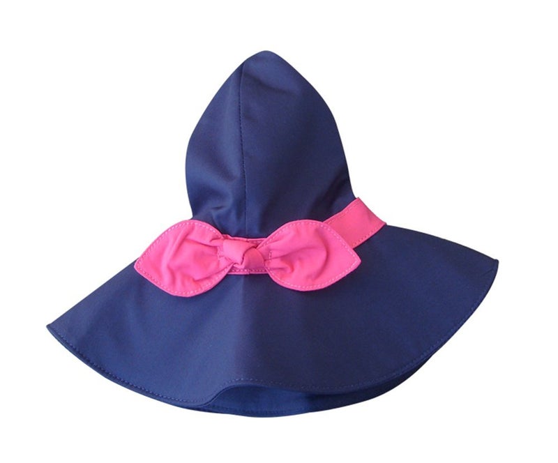 Vimeet Kid Baby Summer Hat Baby Sun Hat Toddler Beach Hat Baby Bucket Hat Dark Blue - Image 4