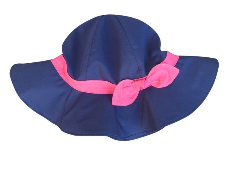 Vimeet Kid Baby Summer Hat Baby Sun Hat Toddler Beach Hat Baby Bucket Hat Dark Blue - Image 5