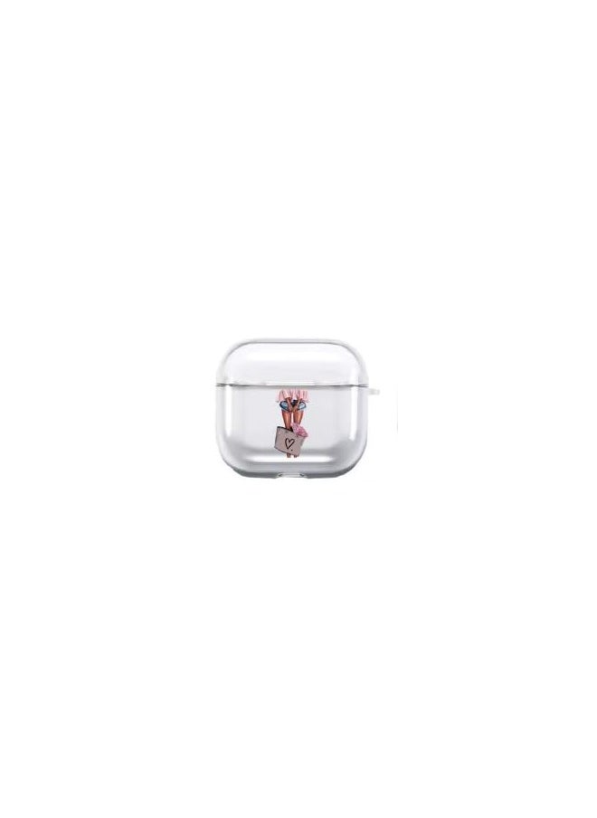 Generic - " Transparent Headphones Case – Stylish, easy-to-access protection for your favorite headphones-Airpods 3" - Image 1
