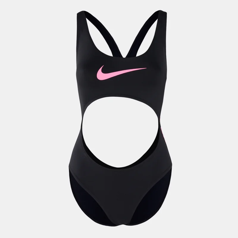 Nike Women's Wild Cut-Out One-Piece Swimsuit