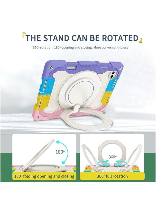 general Kids Case Compatible with Huawei MatePad Pro 13.2 inch 2023,360° Rotatable Handle Stand Case Three-in-one Shatter-Resistant Shell, Drop-Proof - Image 4